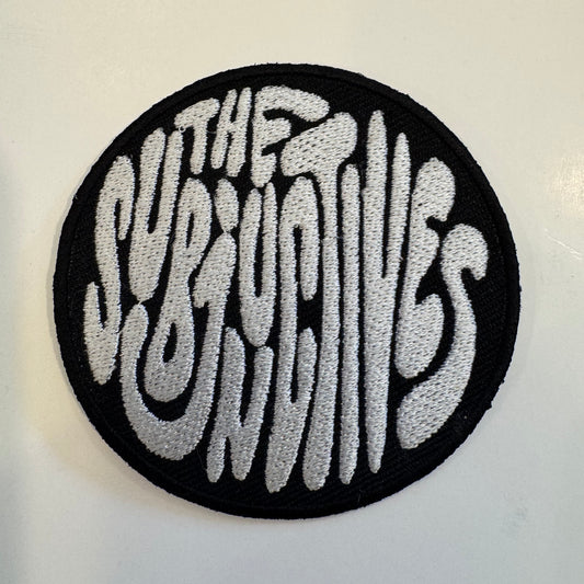 Bass Drum Logo Iron-On Patch